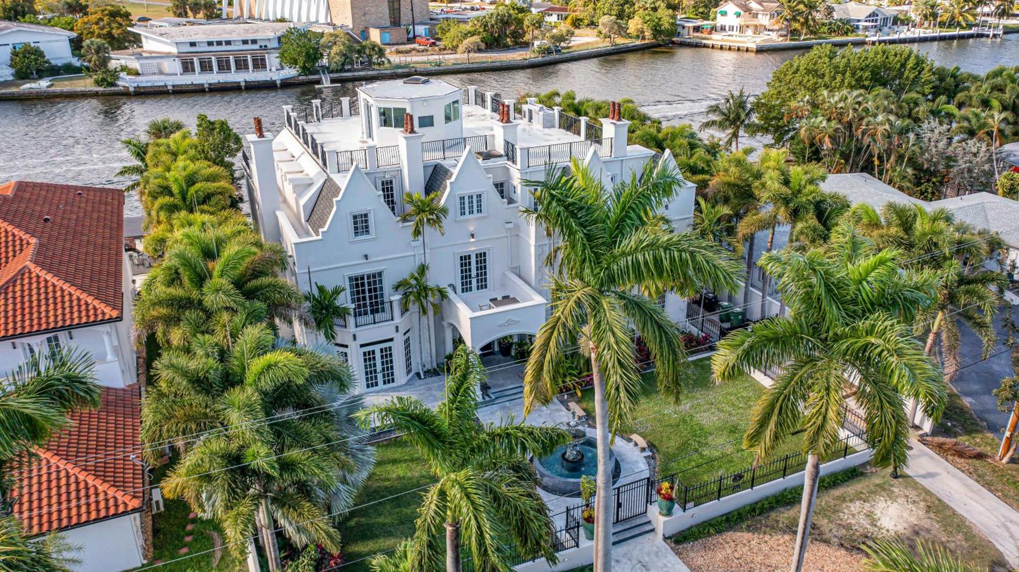 The Modern Castle Canal View Access Rooftop Living Greenhouse Vlllas Φορτ Λόντερντεϊλ Εξωτερικό φωτογραφία